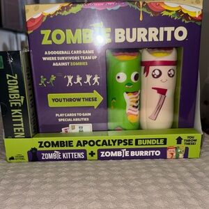 Zombie Burrito Card Game Bundle - Green and White